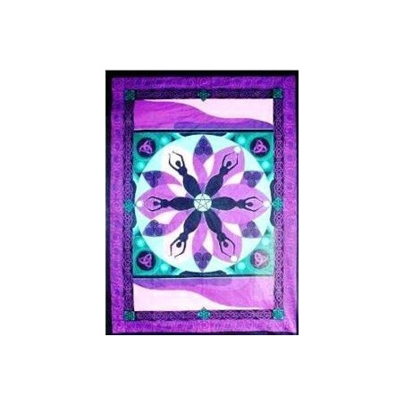 toalha moon goddess circle – 130cm x 190cm