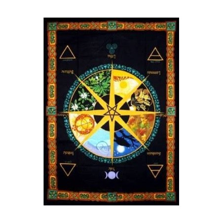 toalha calendario pagão – 130cm x 190cm