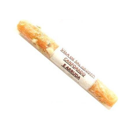 vela ervas de sal e arruda canforado