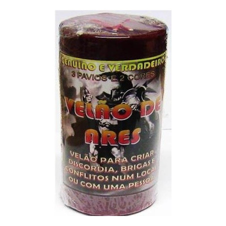 vela de 3 pavios – ares