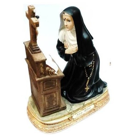 santa rita rezando – 17cm