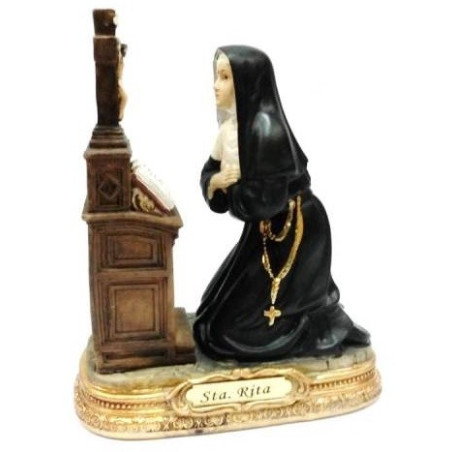 santa rita rezando – 22cm