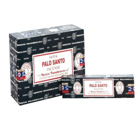 incenso palo santo 15gr satya (pau santo)