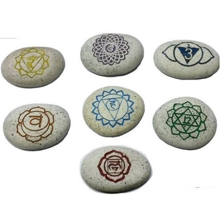 pedras dos 7 chakras