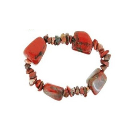 pulseira jaspe sardo – 4 pedras