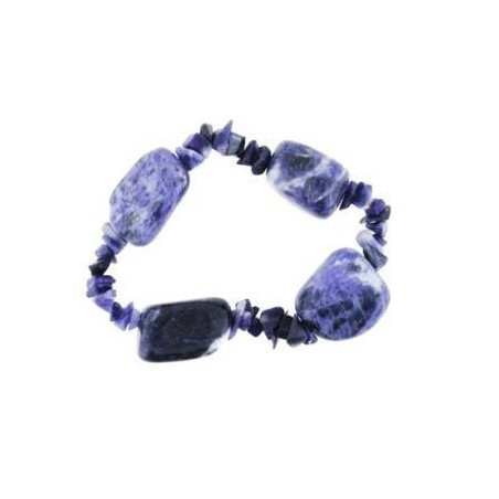 pulseira sodalite – 4 pedras