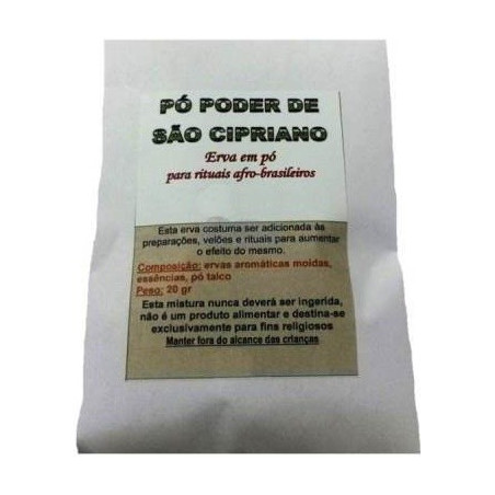 pó especial – poder de são cipriano