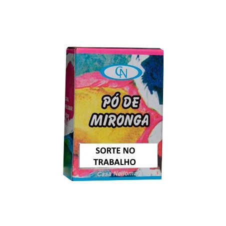 pó sorte no trabalho