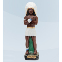 caboclo pena branca – 30cm