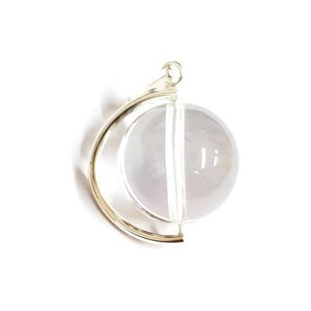 quartzo pingente – bola