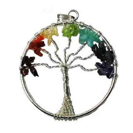 pingente arvore da vida – chakras