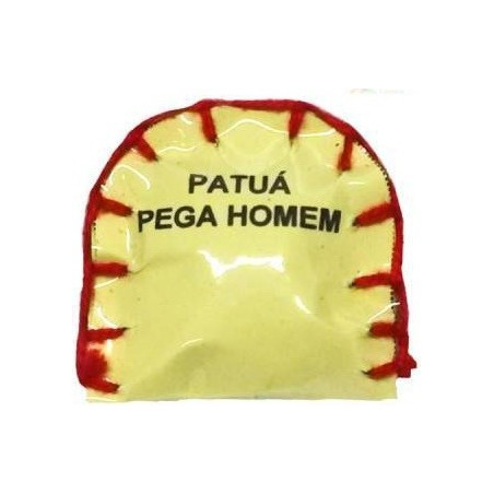 patuá pega homem