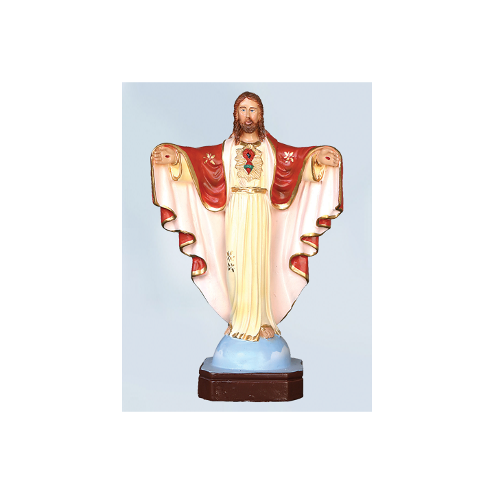 Jesus Cristo Redentor – 20cm (manto vermelho)