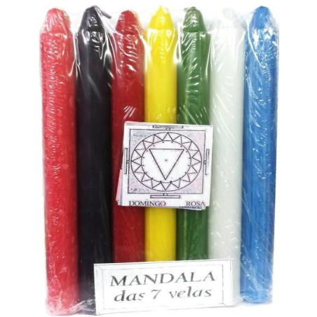 mandala das 7 velas