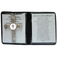 cruz de são cipriano – fundo branco