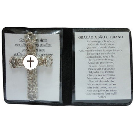 cruz de são cipriano – fundo branco