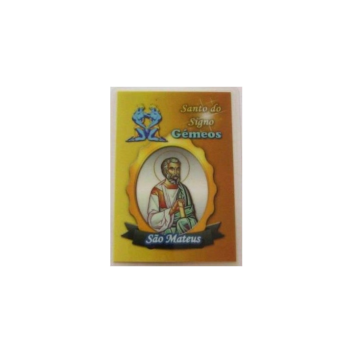 cartão signo – gémeos/são mateus