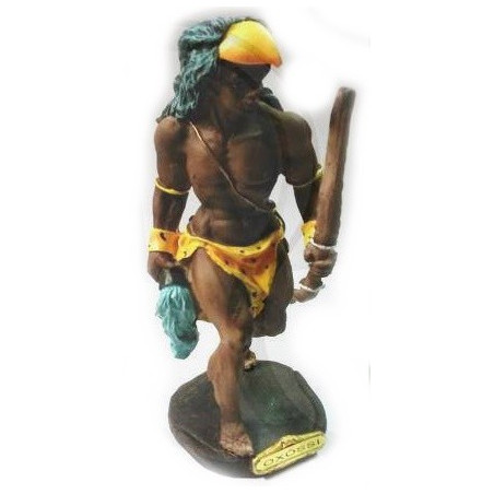 orixá oxosse – 20cm resina