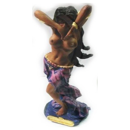 pomba gira – 20cm resina