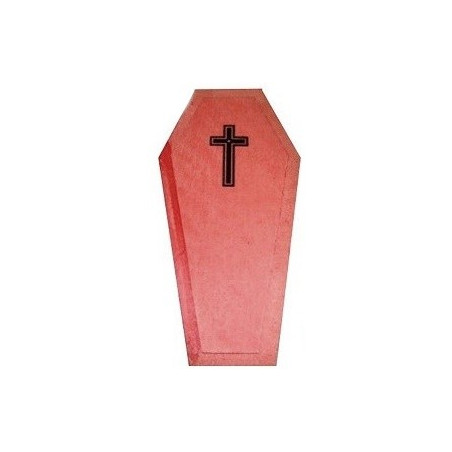 caixão vermelho para rituais