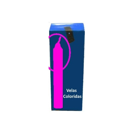 caixa de 20 velas rosas (20×20)