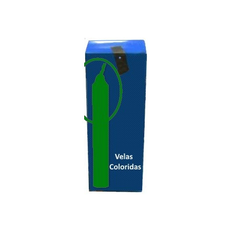 caixa de 20 velas verdes (20×20)