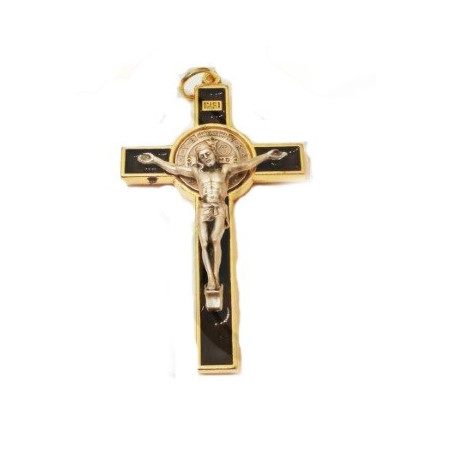 cruz de são bento em metal – 7cm