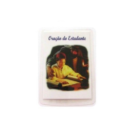 cartão – oração do estudante