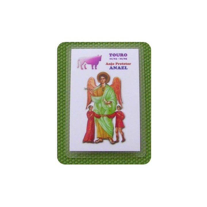cartão signo – touro/anael