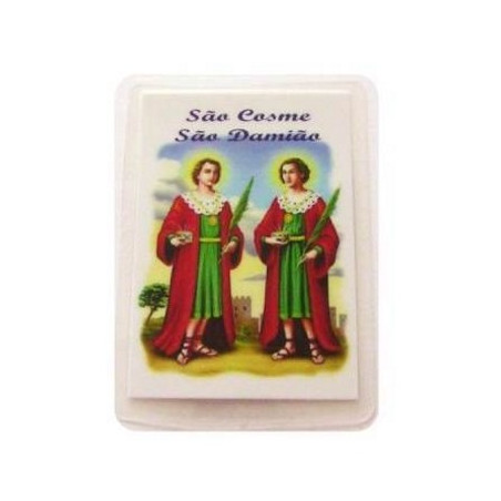 cartão – são cosme e são damião