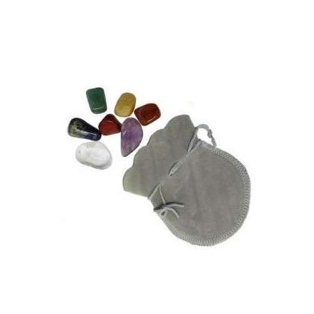 bolsa dos 7 chakras (pedras)