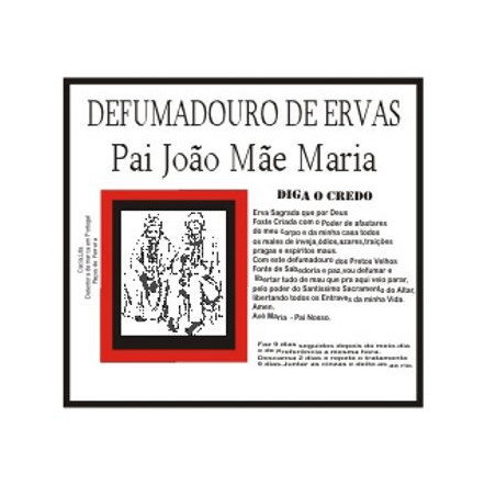 Defumadouro - Pai João Mãe Maria