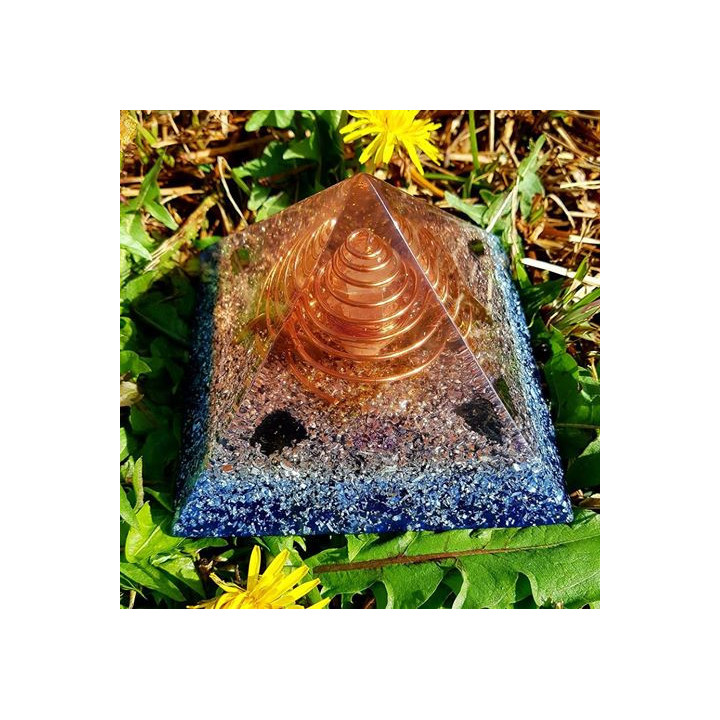 Piramide Orgonite - 12 x 12 x 8