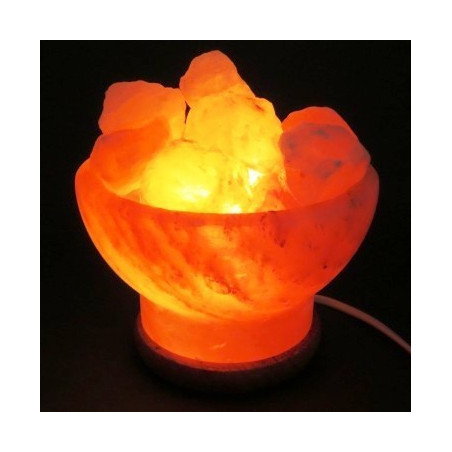 CANDEEIRO DE SAL USB Cuenco 600/900 GR