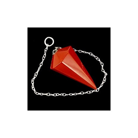 Pêndulo Jaspe Vermelho