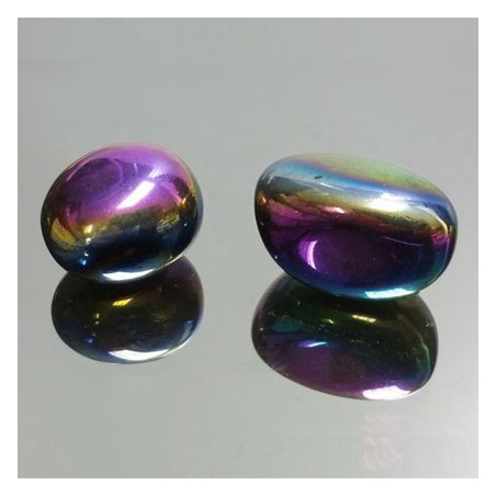 Quartzo Aqua Aura Arco-Íris 3/4cm