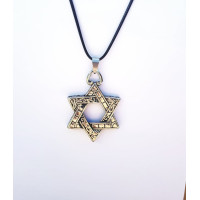 Talismã Estrela de David - (Aço Inoxidável)
