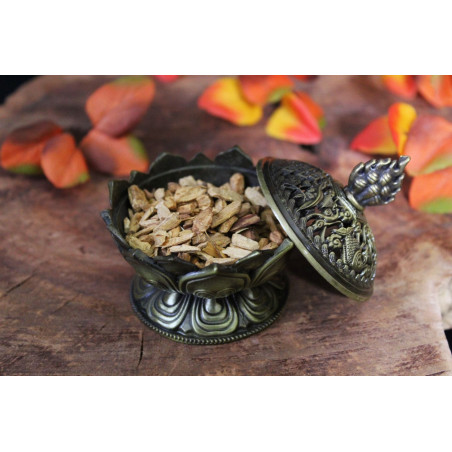 Queimador de Incenso Metal - Lotus