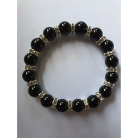 Pulseira Mineral Turmalina Negra