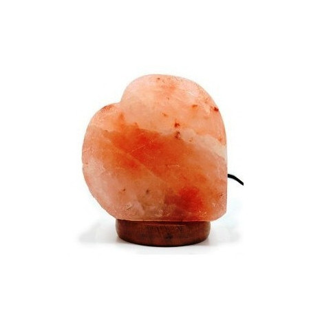 Candeeiro de Sal USB Coração - 600/900 GR