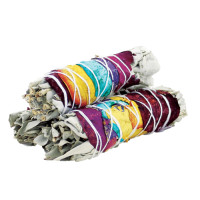 Tocha Sálvia Branca - 7 Chakras 10cm