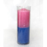 Vela Copo Rosa e Azul