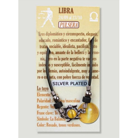 Pulseira Signo Libra - Prateado