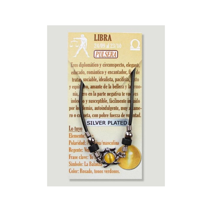 Pulseira Signo Libra - Prateado
