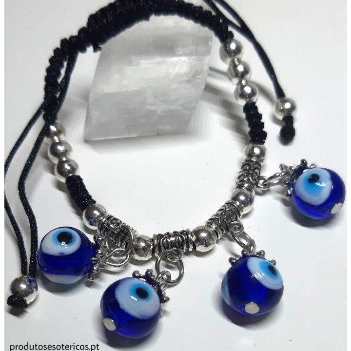 Pulseira Olho Turquia 3/4 Olhos Turquia