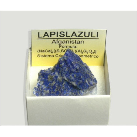 Lápis Lazuli Bruto - Caixa 4X4