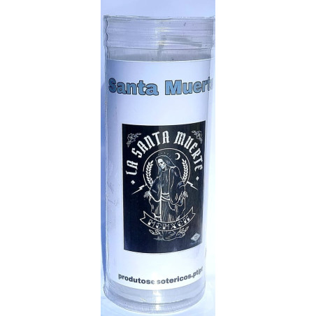 1 vela copo santa muerte