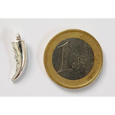 Amuleto - Corno com estampa Índio