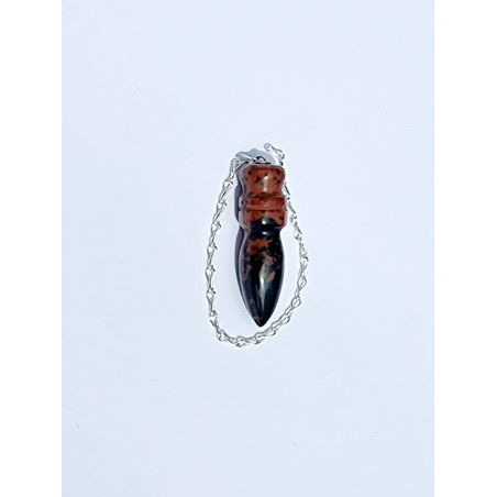 Pendulo Obsidiana de Mogno - Egípcio