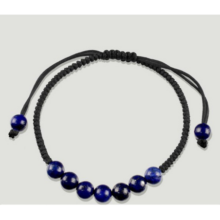 Pulseira Lápis Lazúli - Bolas Pequenas